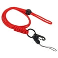thumbnail image 1 of Unique Bargains Lanière de Cou avec Crochet Badge Lanières Réglables Porte-Clés Rouge, 1 of 7