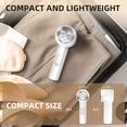 thumbnail image 4 of Fabric Shaver, Electric Lint Remover, Rechargeable Lint Shaver, Sweater Defuzzer to Remove Pilling, Battery Operated, 6-blade, 3-speed with LED Display for Clothes, Upholstery, Furniture, White, 4 of 7