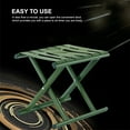thumbnail image 4 of Tabouret Pliant Portable pour Jardin, Chaise Pliante Extérieure, Tabouret de Camping, Chaise de Camp pour Voyage, Randonnée, Pêche, Barbecue, Plage, Jardin, 4 of 7