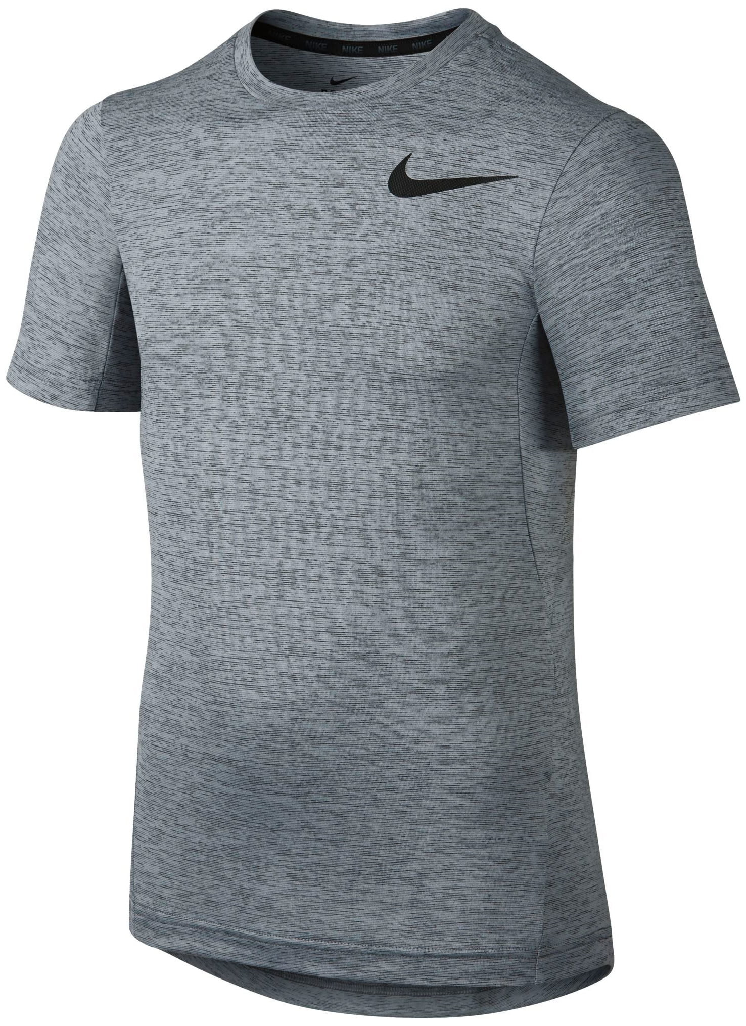 Nike Boys' Dri-FIT T-Shirt - Cool Grey/Wolf Grey/Black - Size XS ...