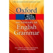 Oxford Paperback Reference: The Oxford Dictionary of English Grammar (Paperback)