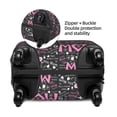 thumbnail image 4 of Xecao Lovely Mom Ever print Elastic Luggage Cover, with double-sided print , is perfect for travel, business, and daily use, 4 of 9