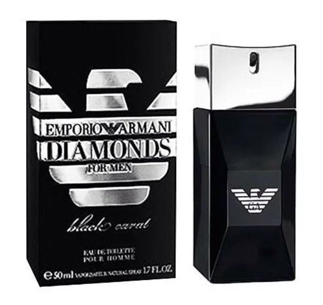 armani diamonds black carat