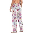thumbnail image 5 of GZHJMY Valentine's Day Pajama Pants for Men, Lounge Pants Lightweight Men Pajama Bottoms with Drawstring Pockets, Christmas New Year Birthday Gifts, X-Large, 5 of 6