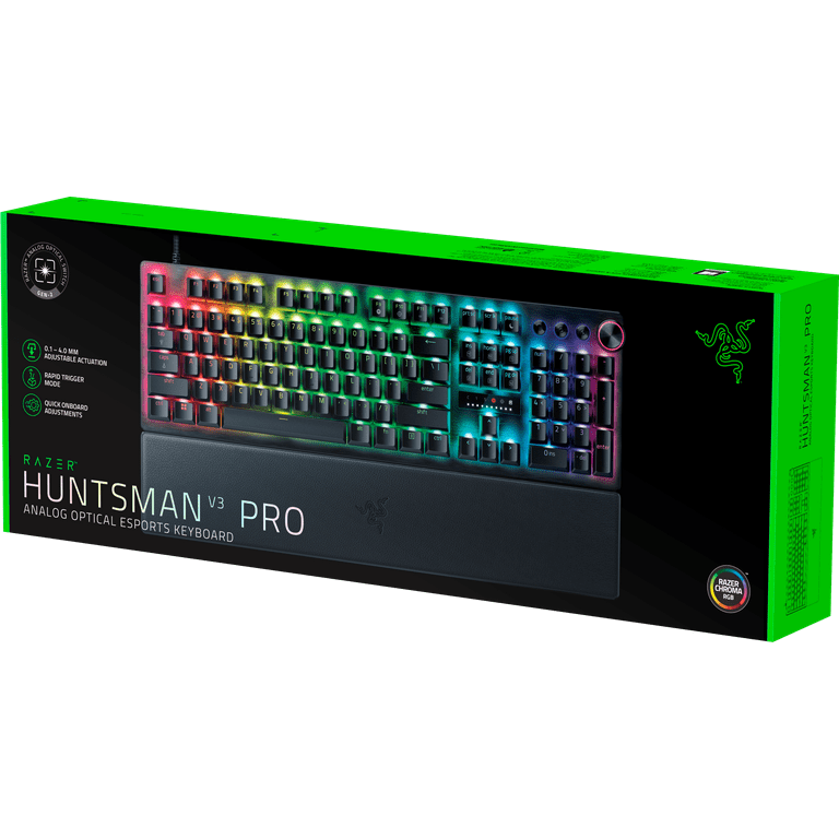 Razer Huntsman V3 Pro RGB Backlit Full size Wired Gaming Razer Huntsman V3 Pro RGB Backlit Full size Wired Gaming