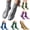 Gold, variant on Glitter Socks Women Shiny Metallic Ribbed Laminated Dress Socks Fashion Crew Socks for Daily Outfit Shine