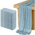 thumbnail image 1 of Qucyy 12-inch gauze table runner, 1 of 5