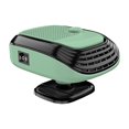 thumbnail image 2 of Ventilador portátil de calentamiento rápido para coche, calentador de 150W, 5x4,3x3,3 pulgadas, Base giratoria de 180  degree de bajo ruido para accesorios , 24v verde, 2 of 8