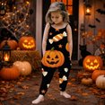 thumbnail image 2 of Baby Girl Onesies Kids Halloween Suspender Romper Loose Harem Jumpsuit Cosplay Party Outfit Rompers for Girls, 2 of 5