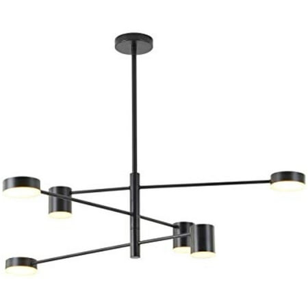 

Bethel A THREE TIER BLACK METAL FRAME LED CEILING FIXTURE WITH WHITE DIFFUSERS