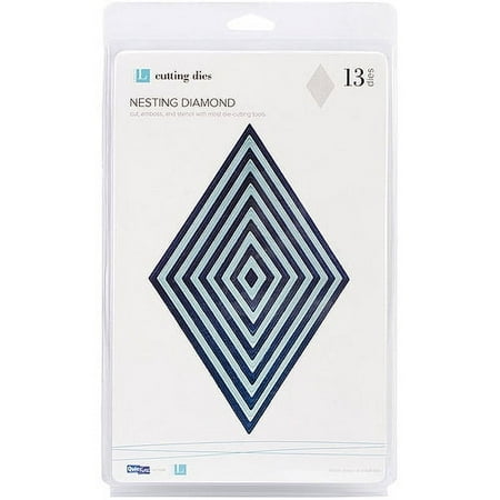 Lifestyle Nesting Dies-diamonds, 13 Dies