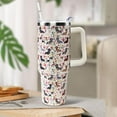 thumbnail image 6 of Dachshund Tumbler Gifts - Dachshund gifts for women - Dachshund Insulated Tumblers Handle and Silicone Straws 40 OZ - Dachshund for Dog Lovers, 6 of 6