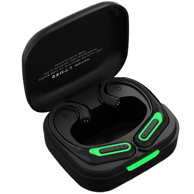 KZ AZ10 Auricular Inalámbrico Bluetooth Bluetooth Bluetooth Auriculares de auriculares de gancho de gancho de gancho recolegable con caja de carga kenally EL018296-00B