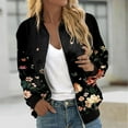 thumbnail image 4 of Jindong Veste à Fermeture Éclair Imprimée pour Femmes Automne et Hiver, 4 of 6