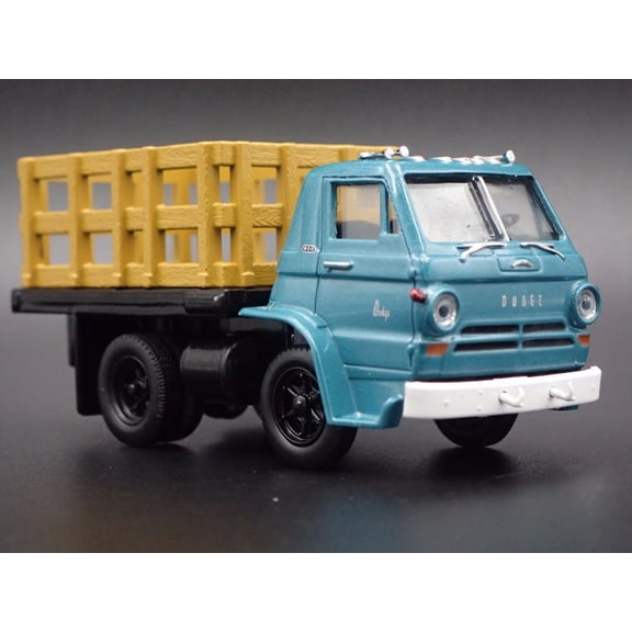 Open Box 1966 66 DODGE COE L600 STAKEBED TRUCK RARE 1:64 SCALE DIORAMA DIECAST MODEL CAR