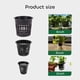 thumbnail image 5 of Vasos de malla ranurada Net Pot GROWNEER de 2 pulgadas para jardín (50 unidades), 5 of 7