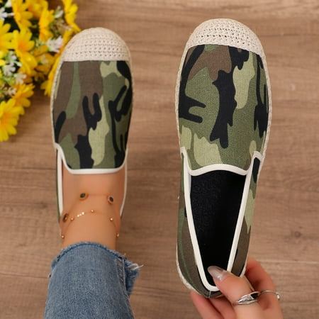 Women s Flats Shoes Women Comfortable Dress Shoes Pointed Toe Flats Ballet Mesh Knit Flat Dressy Slip on Business Casual Shoes for Women Army Green 5.5