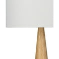 thumbnail image 6 of Mark&Day Table Lamps, Wolf Modern White Bedside Table Lamp for Nightstand Bedroom Living Room Office (18" H x 11" W x 11" D), 6 of 9
