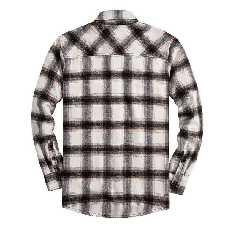 ZCFZJW Mens Button Down Shirts Regular Fit Long Sleeve Casual