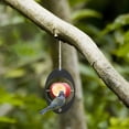 thumbnail image 4 of Cheer.US Hummingbird Fruit Feeder, Outdoor Metal Hummingbird Bird Feeder Hanging, Small Creative Suspended Fruit Bird Feeder, for Garden Yard Decoration Outside Garden-5.91"x3.94’’, 4 of 7