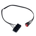thumbnail image 3 of Cable de cobre estañado Yuxing de 50 cm 24 pines hembra ATX negro y rojo, 3 of 5