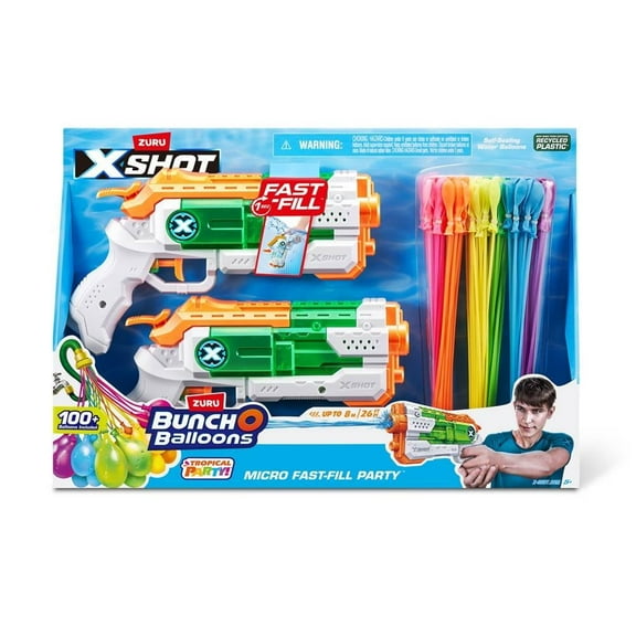 Lanzador X-Shot agua water party pack
