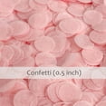 thumbnail image 2 of Wrapables Round Tissue Paper Confetti 0.5" Circle Confetti, Pink, 2 of 4