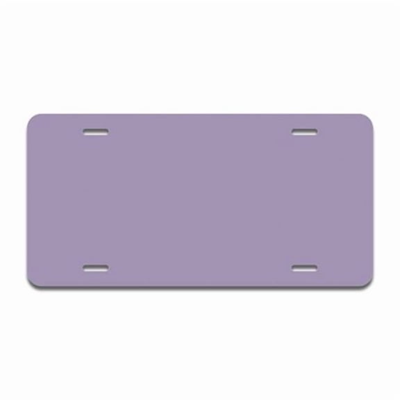 SignMission A-LP-03-515 Aluminum License Plate - Solid Lavender