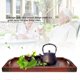 thumbnail image 2 of Multi purpose Wooden Serving Tray Plate for Tea Set Fruits Candies Food Home Hotel (S), 2 of 4