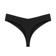 thumbnail image 4 of JFGHDG Thong Bathing Suit for Women,side Tie Bikini Bottom,bikini Shorts,multi Color Optional 3 Layer Absorption Menstrual Women's Underwear,bikini Bottoms for Women,ruched Swim Bottoms Black XS, 4 of 4