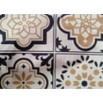 thumbnail image 4 of oneOone Cotton Poplin Navy Blue2 Fabric Floral & Tiles Moroccan Sewing Fabric By The Yard Printed Diy Clothing Sewing Supplies 56 Inch Wide, 4 of 4