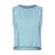 thumbnail image 1 of Ropa de yoga ligera y transpirable para primavera y verano, top para mujer con espalda hueca, de secado rápido, chaleco deportivo informal y holgado para fitness, 1 of 6