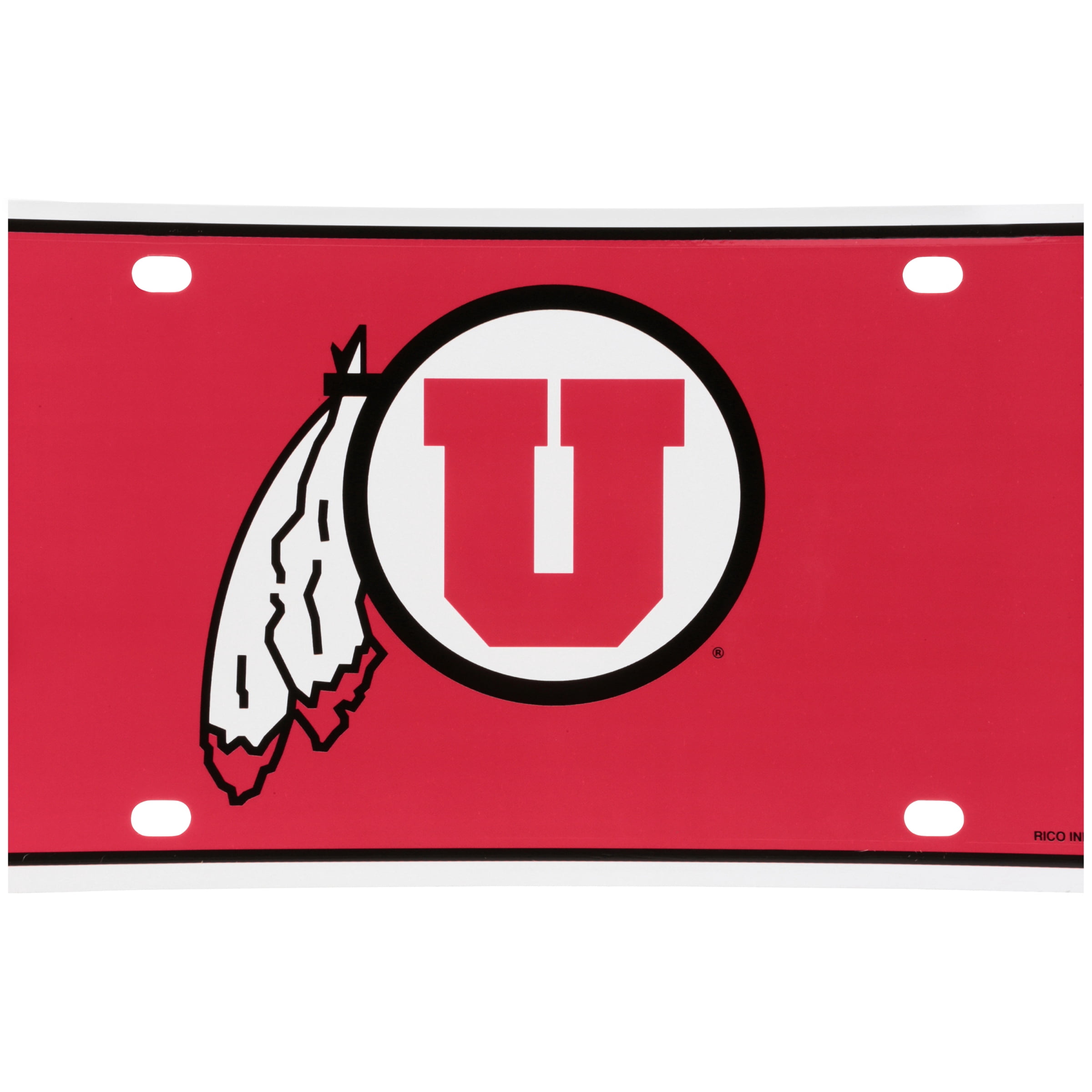 Rico Industries University of Utah License Plate