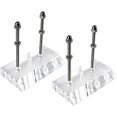 thumbnail image 1 of Skateboard Hanger 2PCS Wall Mount Deck Rack for Skateboards Deck Display and Storage, 1 of 7