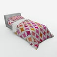 thumbnail image 3 of Ambesonne Colorful Bedding Set 4 Pcs, Semi Circles and Stars, Queen, Multicolor, 3 of 3