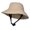 Khaki, variant on SikaFu Summer Men Women Bucket Hat Breathable Shade Waterproof Surfing Seaside Sun Hat Quick-drying Windbreak Outdoor Riding Beach Cap