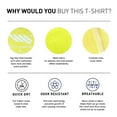 thumbnail image 6 of Mens Cotton T-Shirts - Crewneck Short Sleeve Raglan Style & Moisture Wicking T-shirts for Men, 6 of 8