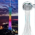 thumbnail image 4 of Besititli Turbocharged High Pressure Shower Head Kit, Hydro Jet Shower Heads with Replacement Hose/Bracket/Cotton Filters and Bath Loofah, One Key Pause Switch Turbo Fan Shower Head-Red, 4 of 6