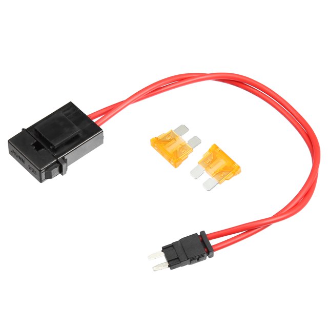 32V para Mini Fusible Adaptador Derivación Fusible Kit con 2uds 5A Cuchilla Estilo Fusible