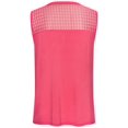 thumbnail image 5 of LASCANA Women's Sleeveless Crochet Detail Top Crochet Detail, 5 of 6