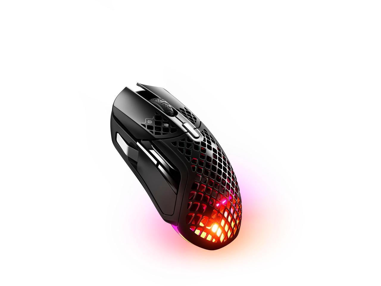Refurbished SteelSeries Aerox 5 Wireless Gaming Mouse - Lightfall
