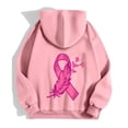 thumbnail image 6 of Womens Fall Zip Up Hoodies Breast Cancer Awareness SweatshirtsSurvivor Support Shirts Women, Drawstring, Pink Ribbon Print Long Sleeve Winter Comfy Track Jackets with Pocket Pink 3XL, 6 of 7