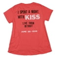 thumbnail image 2 of KISS Girl's Get Ready Detroit Worldwide Tour Vintage T-Shirt, 2 of 5