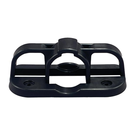 RV Plug & Chain Holder, Black Plastic