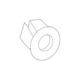 thumbnail image 3 of New Genuine Nissan / Infiniti Grommet - Screw 0165100491 OEM, 3 of 10