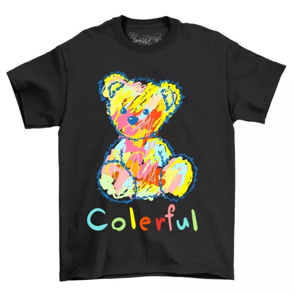 Bearstreet2-29 Funny Teddy Bear T-Shirt - 100% Huggable Cotton, Unisex Printed D Unisex S-5XL Hot Trending Shirt, Vintage Birthday Gift