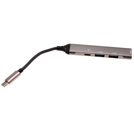 4-in-1 Hub PD USB-C Adapter for Samsung Galaxy Tab S8 Ultra 14.6"/Plus 12.4"/11" - TYPE-C Charger Port USB Splitter