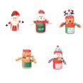 thumbnail image 3 of Kearding Tarro de dulces de Navidad con tapa, cesta de dibujos animados, cajas de galletas para festivales, caja de regalo con buen sellado, adornos Pingüino, 3 of 6