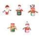 thumbnail image 5 of Wosthever Tarro de dulces de Navidad con tapa Almacenamiento de dibujos animados Decoración Cesta Cajas de galletas Encantador Buen sellado Caja Pingüino, 5 of 6