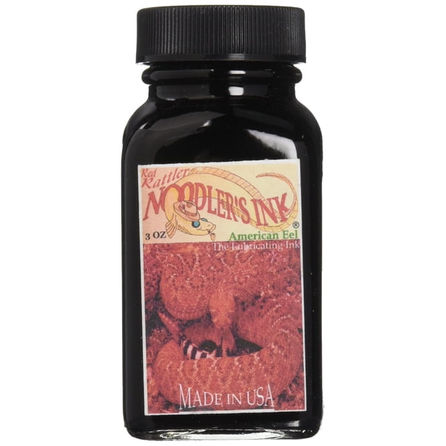 Noodler's Ink Refills Rattler Red EEL Bottled Ink - ND-19202